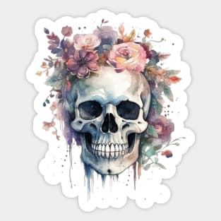 adorn your dead in flowers Sticker